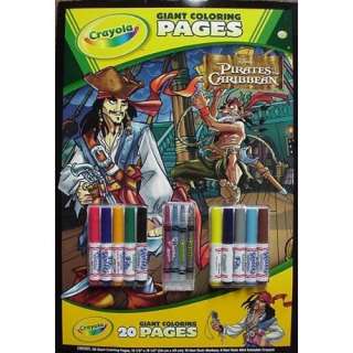  Crayola Disney Pirates Giant Coloring Pages with Crayola 