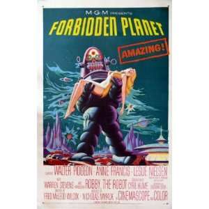 Forbidden Planet Vt Movie Poster 11x17 Master Print 