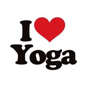  I Love Yoga Round Stickers Arts, Crafts & Sewing