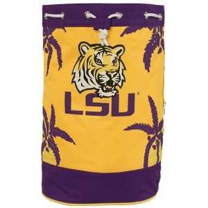  LSU Tigers Gold Vertical Duffle Bag