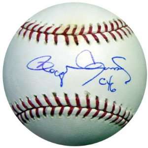   Roger Clemens Autographed Baseball   CY 6 PSA DNA