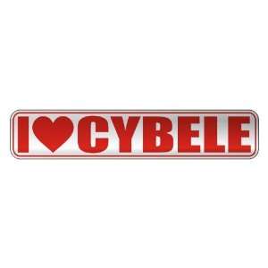   I LOVE CYBELE  STREET SIGN NAME