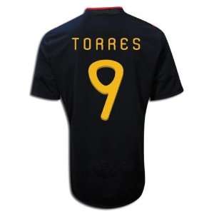 Spain Torres #9 Away Soccer Jersey Size Large Sports 