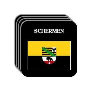  Saxony Anhalt   SCHERMEN Set of 4 Mini Mousepad Coasters 