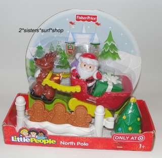 FISHER PRICE LITTLE PEOPLE CHRISTMAS NORTH POLE SANTA  