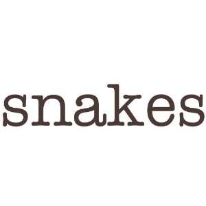  snakes Giant Word Wall Sticker