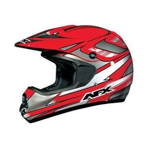   Youth FX 87Y Off Road Multi Full Face Helmet Small  Red Automotive