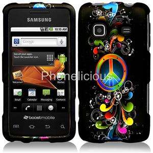 For SAMSUNG GALAXY PREVAIL Hard Cover Case MUSIC PEACE  