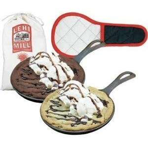 Camp Chef Skookie Cast Iron Skillet with Chocolate Chip Cookie Mix 