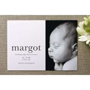  float + tiny heart Birth Announcements by Float Pa 