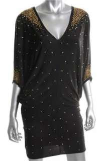FAMOUS CATALOG Moda Black Versatile Dress Embellished Sale S  