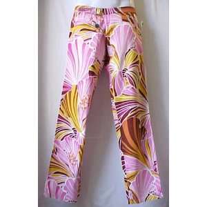  Dolce & Gabbana D&G Hawaiian Print Pants Jeans Size 32 