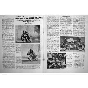  CYCLE MAGAZINE 1952 MATCHLESS SAUNDERSFOOT WALKER