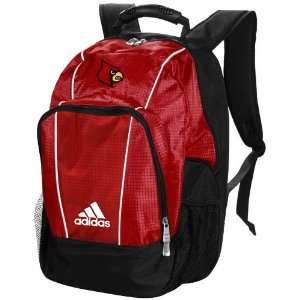 adidas Louisville Cardinals Red Campus Laptop Backpack  