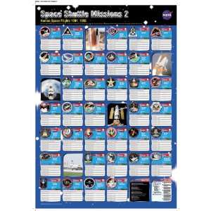  Space Shuttle Missions Poster