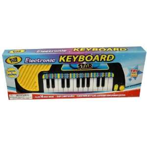  Rock Star Electronic Keyboard   Black Toys & Games