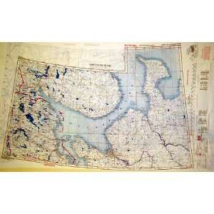  Silk Escape & Evasion Map (WW2 Era) Archangel & Namsos 