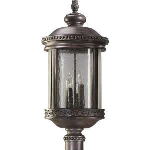 Quorum Dauphine 4 Light Outdoor Post Lantern Etruscan Sienna 7282 4 43