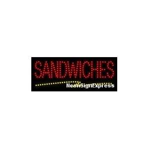  Sandwiches LED Sign 