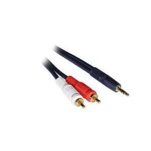 Cables To Go 25ft Velocity 3.5mm To (2) Rca Audio Cbl Fully molded 