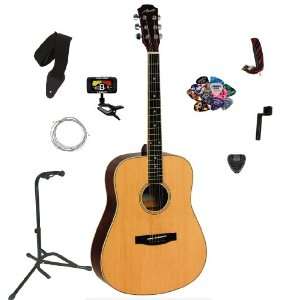  Austin AA30 D Dreadnought Acoustic Guitar, with Legacy 30 