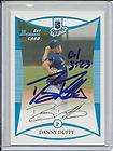 2009 Bowman Danny Duffy Signed Rc