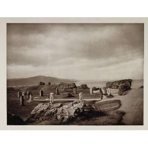  1926 Druid Stone Circle Aberystwyth Wales Photogravure 