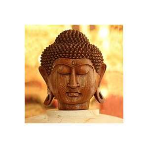  Buddha Head, sculpture