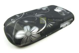 BLACK FLOWERS Hard Case Cover Samsung Dart Accessory  
