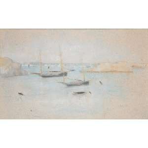   canvas   Julian Alden Weir   24 x 14 inches   Boats