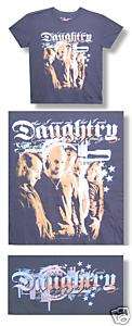 Daughtry   NEW Chicago Stamp T Shirt   Large  