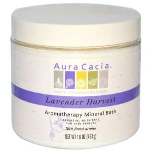   Cacia Lavender Harvest, Aromatherapy Mineral Bath, 16 oz. jar Beauty