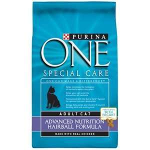  Purina One Hairball Formula Cat Food, 7 lb   4 Pack Pet 