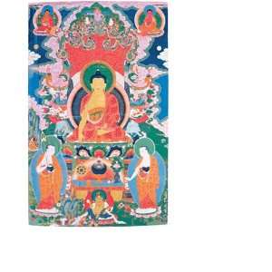 Thanka Print (Acid Free Paper) Buddha Sakyamuni, Illustrating Previous 