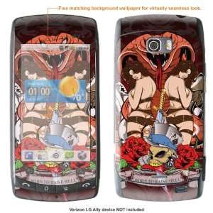   Decal Skin Sticker for Verizon LG Ally case cover ally 33 Electronics