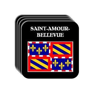 Bourgogne (Burgundy)   SAINT AMOUR BELLEVUE Set of 4 Mini Mousepad 