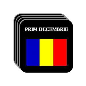  Romania   PRIM DECEMBRIE Set of 4 Mini Mousepad Coasters 
