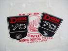 NOS Emblem FRAME Aluminum HONDA DAX 70 CT70 ST70 Decal