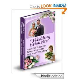 Wedding Etiquettes 101 Anonymous  Kindle Store