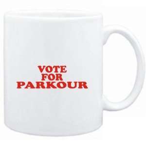Mug White  VOTE FOR Parkour  Sports 