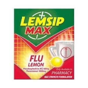 Lemsip Max Flu Lemon Sachets