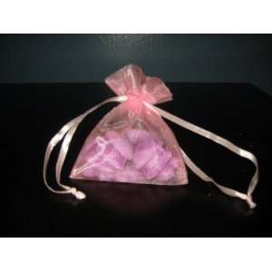  Scented Sachet Bags w/All Natural 100% Soy Mini Tart melts 