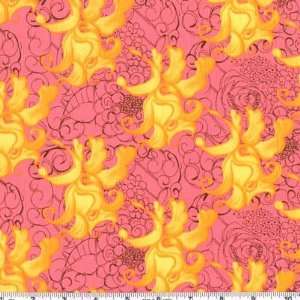  45 Wide Annabella Suzanna Gabriel Pink Fabric By The 
