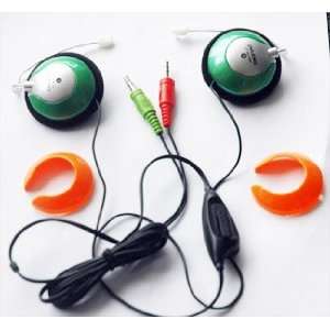  Clip Type Stereo Headphone W/ Microphone for PC/laptop 