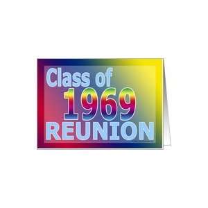 Class Reunion 1969 Card