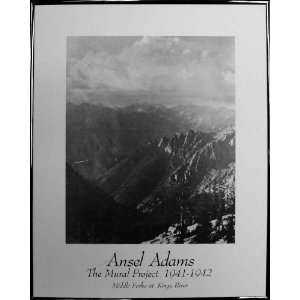 Middle Forks at Kings River   Print   Ansel Adams  16x20  