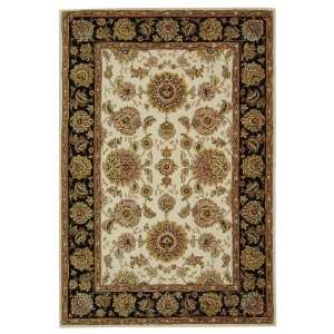  Safavieh Persian Court Collection PC123A 4 Ivory and Black 