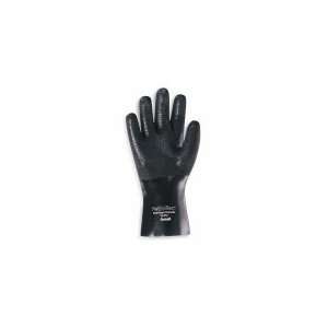  ANSELL 12 212 Glove,PVC,Black,Size 10,Pr