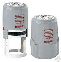 Ideal R400 Round Custom Rubber Self Inking Stamp  