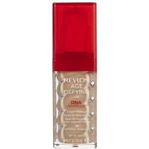 Revlon Age Defying DNA Advantage Cream Makeup, 20 Soft Beige, 1 oz 